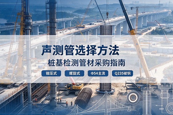 宣化声测管选型标准