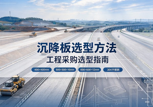 宣化沉降板选择方法
