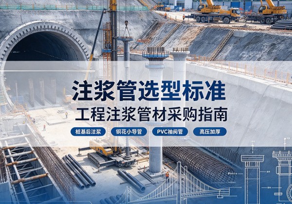 宣化注浆管选型标准